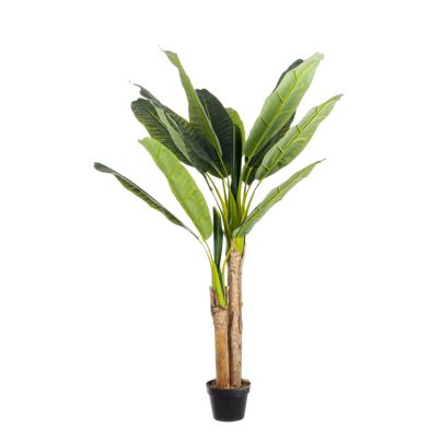 Artificial plant with pot BANANA 135 cm. green