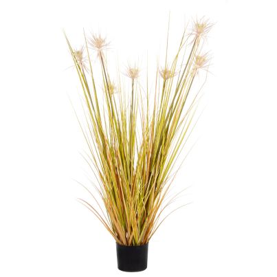 Artificial potted plant DESERTO 120 cm. yellow/green/black