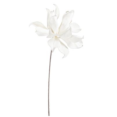 Artificial flower WATER HYACINTH 98 cm. white