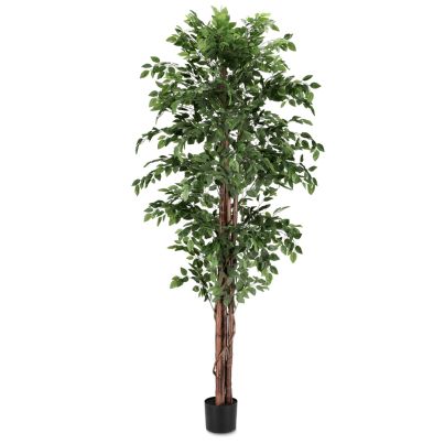 Artificial plant with pot FICUS 210 cm. green