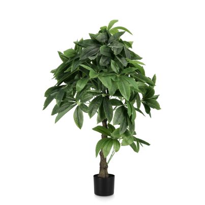 Artificial plant with pot PACHIRA AQUATICA 120 cm. green