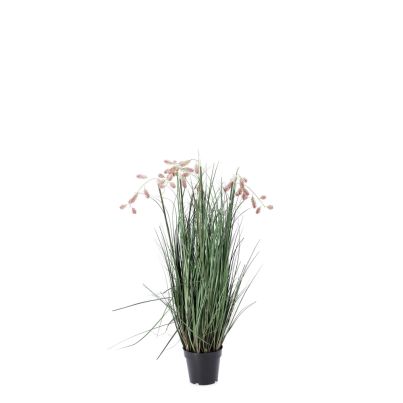 Artificial plant with pot GREVILLEA 70x100 cm. pink