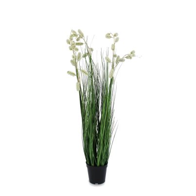 Artificial plant with pot GREVILLEA 70x100 cm. white