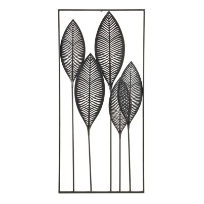 Wall decoration ADHIRA 61x2.5x135 cm. silver