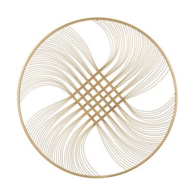 ZAIRA GOLD WALL DECORATION D90