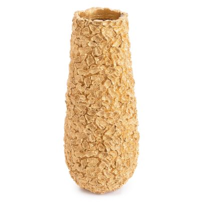 Decorative vase LAME 34x81,5 cm. gold