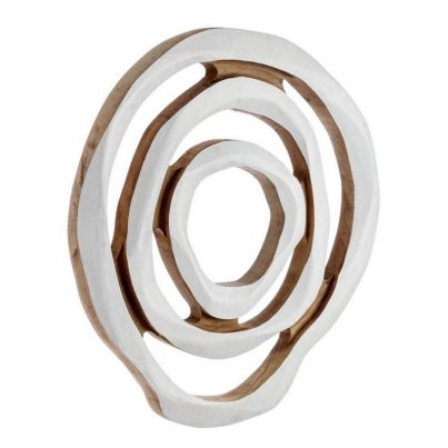 LENWOOD WHITE WALL DECORATION L