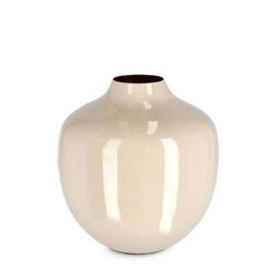 VELMA BEIGE VASE H28