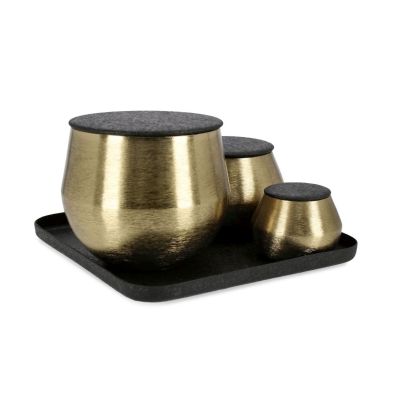 SET3 KAMYA BLACK  GOLD -TRAY BOX W-LID