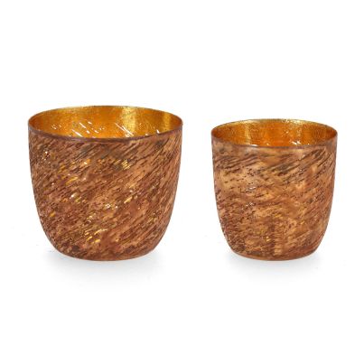 Candle holder KARINE 2 pcs./set rusty