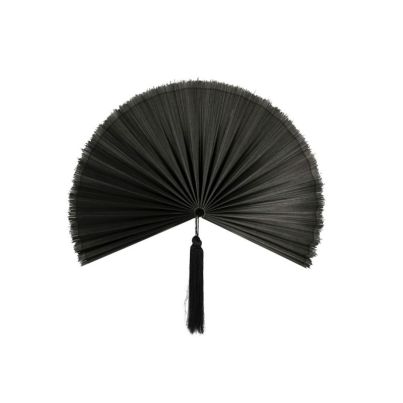 NANKA BLACK DECORATIVE FAN 39X81