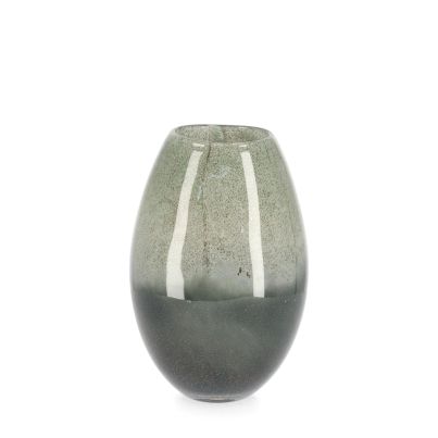 Decorative vase MARS 18x16x27 cm. dark green