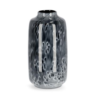 Decorative vase NEPTUNE 20,1x38 cm. blue