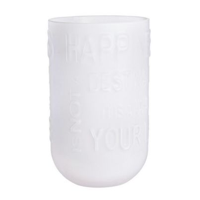 Vase Home, 25 cm, Matt Light Grey