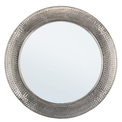 Wall mirror with frame ADARA 80x11 nickel