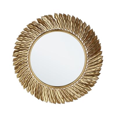 Wall mirror with frame SAFI 60x3.5cm gold