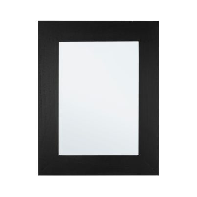 Wall mirror with wood frame TIZIANO 72x92cm black