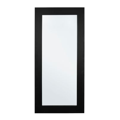 Wall mirror with wood frame TIZIANO 82x172cm black