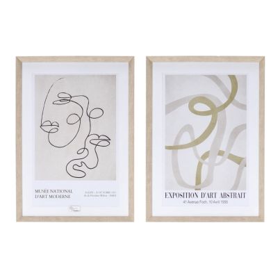 SET2 SHERLEY PAINTING W-FRAME 50X70