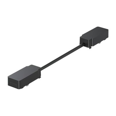 Corner conduction module for Ultra Slim Magnetic Track Rails ELMARK EL-US53SCM - 3 COLOUR SERIES, black