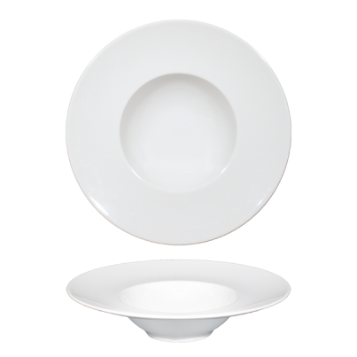 Pasta plate SATURNIA Napoli, 27,5 cm, white