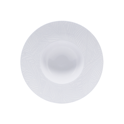 Pasta plate SATURNIA Breath, 27,5 cm, white