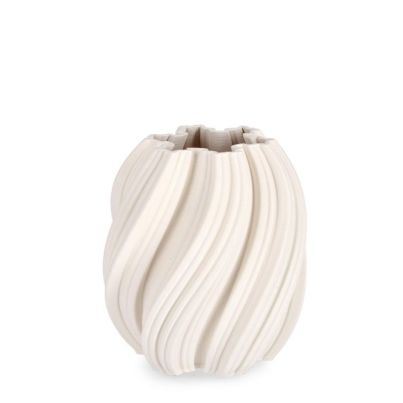 Vase Joleen, 21 cm, Beige