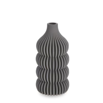 ILSA GREY VASE H20