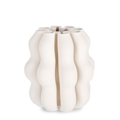 ROWAN BEIGE VASE H25