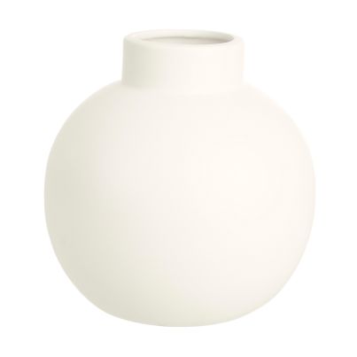 Porcelain vase ALTHEA 16x16 cm. white