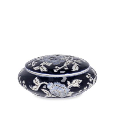 MENG RO BOX BLUE-WHITE W-LID WH D18
