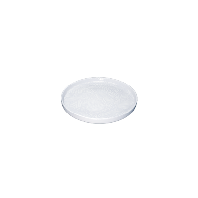 Nordic dinner plate SATURNIA Breath, 20 cm, white