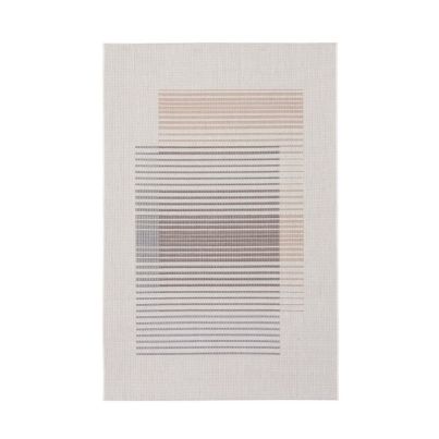 KINO BEIGE-BLUE-ORANGE CARPET 160X230