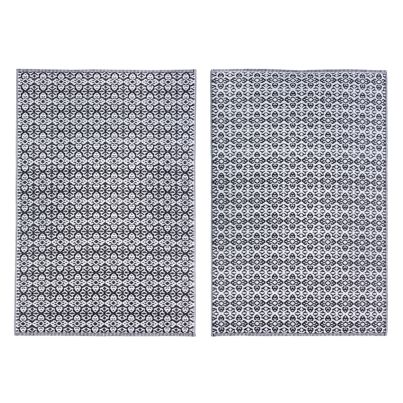 Carpet TIRRENIA 120x180 cm. black/white