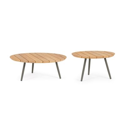 IVISSA GREEN COFFEE TABLE SET2 D60-D80