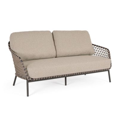 IVISSA CHARCOAL SOFA 2-3SEATS W-CUSH