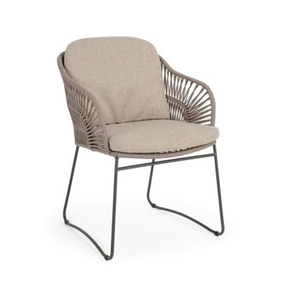 CARLES CHAIR W-ARMREST W-CUSH