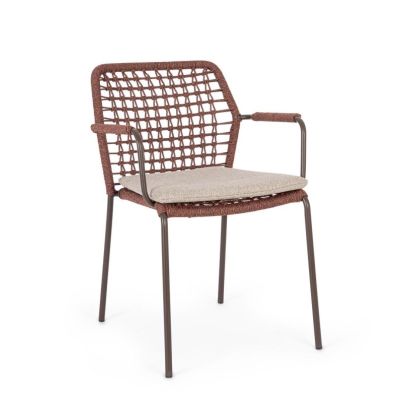 CANAR JAVA CHAIR W-ARMREST W-CUSH