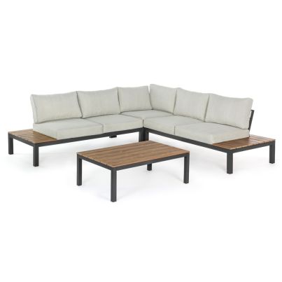 Garden furniture set ELIAS anthracite