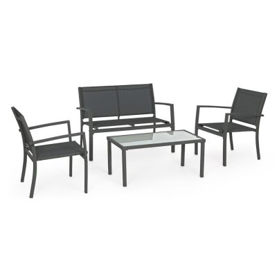 Garden furniture set TRENT anthracite