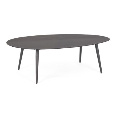 Outdoor coffee table RIDLEY 120x75x36cm anthracite