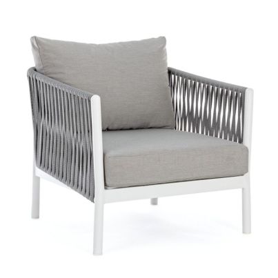 FLORENCIA WHITE WG20 ARMCHAIR W-CUSH