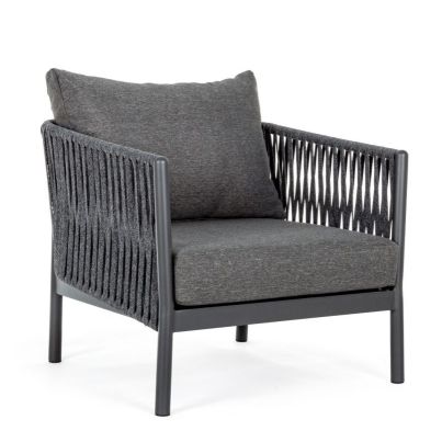 FLORENCIA CHARCOAL WG21 ARMCHAIR W-CUSH