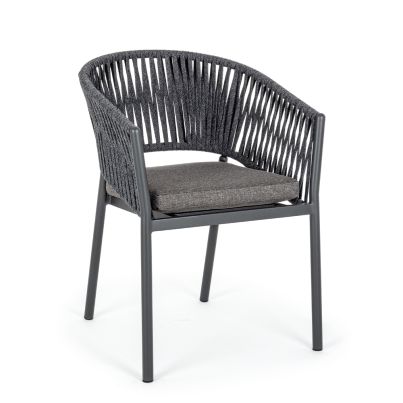 Garden chair FLORENCIA 57x60x80 cm. anthracite