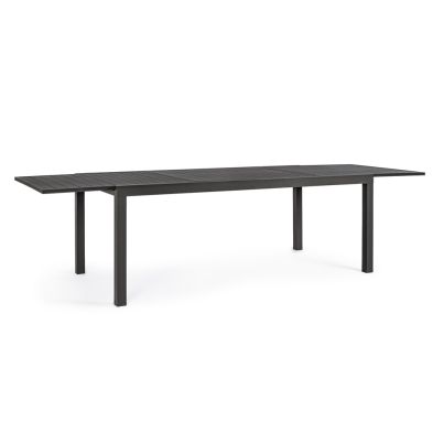 Extendible table HILDE 200/300x100x75cm anthracite