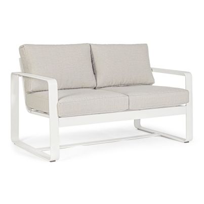 MERRIGAN WHITE YK11 SOFA 2SEATS W-CUSH