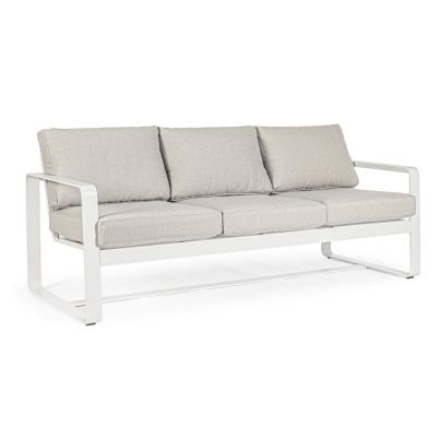 MERRIGAN WHITE YK11 SOFA 3SEATS W-CUSH