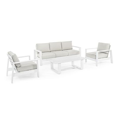 BALTIC WHITE YK11 SOFA SET4 W-CUSH