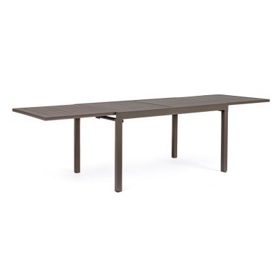 Extendable table PELAGIUS 135-270x90x75 cm. brown