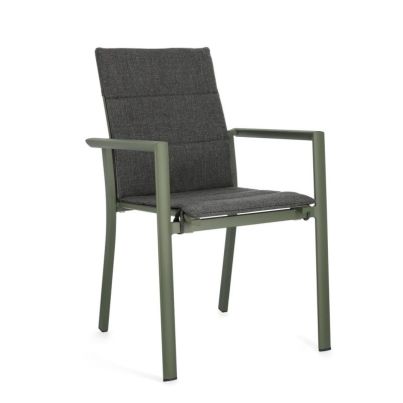 Mid back cushion KONNOR 91x41x1cm grey